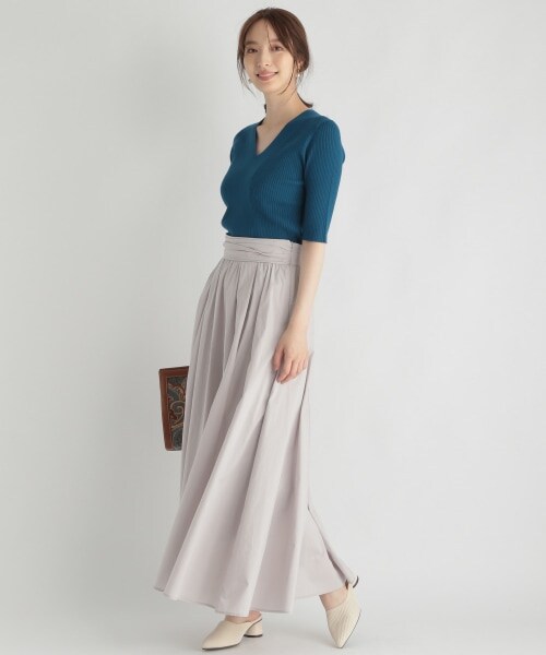 Andemiu(アンデミュウ)の「ニットミュール(シューズ・レディース・ブラック19/ブラウン50/アイボリー52・S(22.5cm)/M(23.5cm)/L(24.5cm))」の9枚目の写真