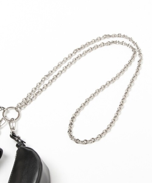 Heather（ヘザー）の「マルチチェーンショルダー（バッグ・アイボリー/ブラック・ONESIZE）」の21枚目の写真