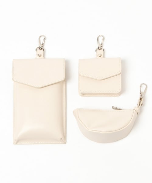 Heather（ヘザー）の「マルチチェーンショルダー（バッグ・アイボリー/ブラック・ONESIZE）」の17枚目の写真