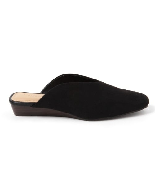 LEPSIM（レプシィム）の「ローウエッジミュール（シューズ・ブラック/カウ柄/グレージュ・M(23-23.5)/L(24-24.5)）」の15枚目の写真