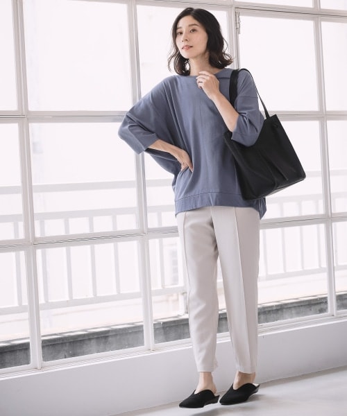 LEPSIM（レプシィム）の「ローウエッジミュール（シューズ・ブラック/カウ柄/グレージュ・M(23-23.5)/L(24-24.5)）」の4枚目の写真