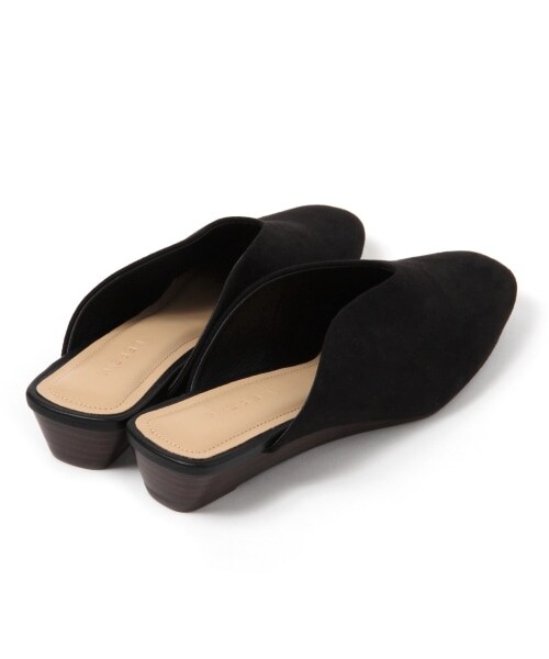 LEPSIM（レプシィム）の「ローウエッジミュール（シューズ・ブラック/カウ柄/グレージュ・M(23-23.5)/L(24-24.5)）」の16枚目の写真