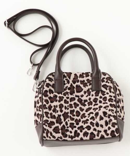 RAY CASSIN(レイカズン)の「スクエアボストンバッグ(バッグ・レディース・シルバー/クロ系/チャ系・FREE)」の20枚目の写真