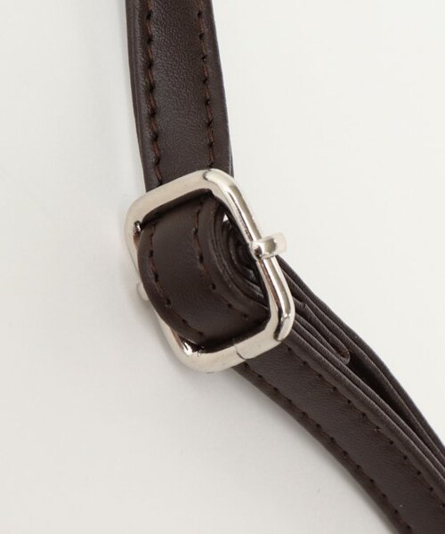 RAY CASSIN(レイカズン)の「スクエアボストンバッグ(バッグ・レディース・シルバー/クロ系/チャ系・FREE)」の13枚目の写真