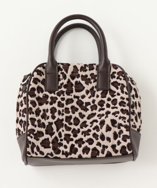 RAY CASSIN(レイカズン)の「スクエアボストンバッグ(バッグ・レディース・シルバー/クロ系/チャ系・FREE)」の10枚目の写真