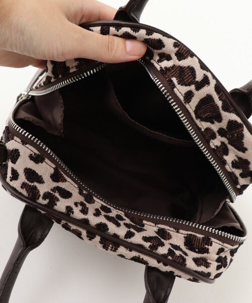 RAY CASSIN(レイカズン)の「スクエアボストンバッグ(バッグ・レディース・シルバー/クロ系/チャ系・FREE)」の16枚目の写真