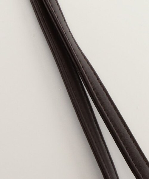 RAY CASSIN(レイカズン)の「スクエアボストンバッグ(バッグ・レディース・シルバー/クロ系/チャ系・FREE)」の14枚目の写真