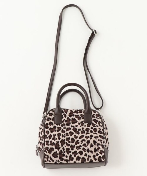 RAY CASSIN(レイカズン)の「スクエアボストンバッグ(バッグ・レディース・シルバー/クロ系/チャ系・FREE)」の9枚目の写真