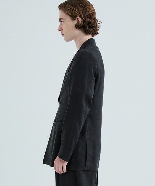 RAINMAKER】MELANGE TWILL SHAWL COLLAR JACKET_CORK | marfa store | 【RAINMAKER】DETACHABLE COLLAR COAT フリー | ステンカラーコート | レインメーカー