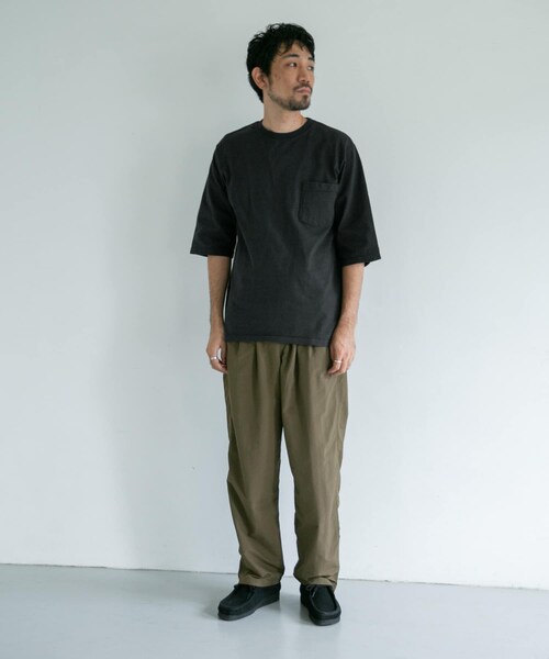 Goodwear(Since1983)(グッドウェア)の「【別注】Goodwear×DOORS 6分袖ポケットTシャツ(その他・メンズ・BrickBrown/DesertSage/FadeBlack/SlateBlue・M/L)」の20枚目の写真
