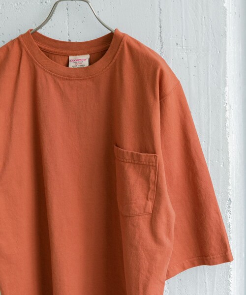 Goodwear(Since1983)(グッドウェア)の「【別注】Goodwear×DOORS 6分袖ポケットTシャツ(その他・メンズ・BrickBrown/DesertSage/FadeBlack/SlateBlue・M/L)」の10枚目の写真