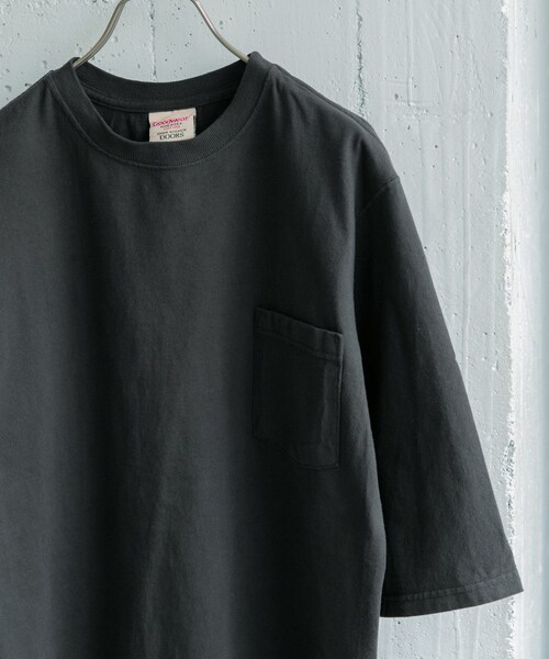 Goodwear(Since1983)(グッドウェア)の「【別注】Goodwear×DOORS 6分袖ポケットTシャツ(その他・メンズ・BrickBrown/DesertSage/FadeBlack/SlateBlue・M/L)」の22枚目の写真