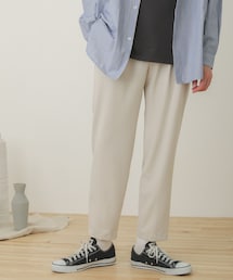 【Sサイズ/WEB・一部店舗限定】ダブルタックテーパードスラックス