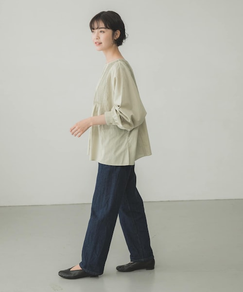 かぐれ（カグレ）の「コットンドルマンピンタックブラウス（）」 - WEAR