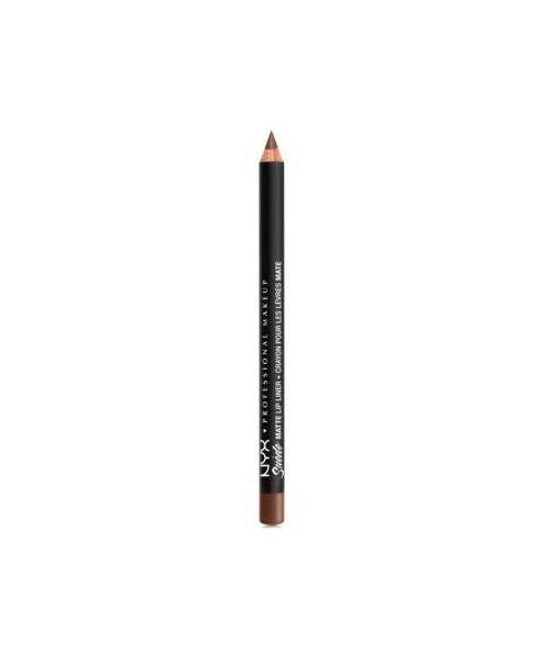 NYX（エヌワイエックス）の「Nyx Professional Makeup Suede Matte Lip Liner（ファンデーション・レディース・Run The World (vivid purple with pink)/Dainty Daze (soft pink)/Prune (sangria purple)/Little Denim Dress (electric blue)/Violet Smoke (pastel grey purple)/London (deep sand tan)/Life's A Beach (coral)/Sweet Tooth (fuchsia)/Alien (black)/STFU (magenta)/Sao Paulo (bubblegum pink)/Copenhagen (deep warm berry)/Maison (light ash brown)/Milan (punch pink)/Spicy (true red)/Oh, Put It On (deep dark purple)/Ace (blue with grey)/Brunch Me (light dusty rose)/Downtown Beauty (true brown)/Soft-Spoken (ash rose)/Los Angeles (deep red brown with yellow)/Moonwalk (greige)/Aria (warm violet)/Orange County (bright orange)/Tea & Cookies (deep pale pink)/Cherry Skies (deep berry)/Subversive Socialite (deep purple with/Club Hopper (deep purple mauve)/Girl, Bye (berry)/Free Spirit (med nude with pink)/Leon (honey brown)）」の13枚目の写真