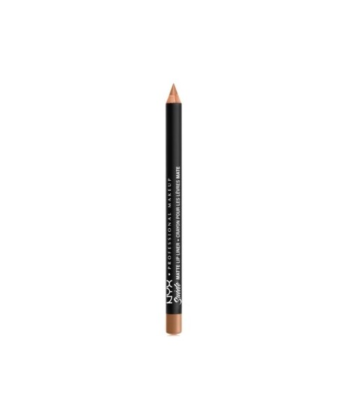 NYX（エヌワイエックス）の「Nyx Professional Makeup Suede Matte Lip Liner（ファンデーション・レディース・Run The World (vivid purple with pink)/Dainty Daze (soft pink)/Prune (sangria purple)/Little Denim Dress (electric blue)/Violet Smoke (pastel grey purple)/London (deep sand tan)/Life's A Beach (coral)/Sweet Tooth (fuchsia)/Alien (black)/STFU (magenta)/Sao Paulo (bubblegum pink)/Copenhagen (deep warm berry)/Maison (light ash brown)/Milan (punch pink)/Spicy (true red)/Oh, Put It On (deep dark purple)/Ace (blue with grey)/Brunch Me (light dusty rose)/Downtown Beauty (true brown)/Soft-Spoken (ash rose)/Los Angeles (deep red brown with yellow)/Moonwalk (greige)/Aria (warm violet)/Orange County (bright orange)/Tea & Cookies (deep pale pink)/Cherry Skies (deep berry)/Subversive Socialite (deep purple with/Club Hopper (deep purple mauve)/Girl, Bye (berry)/Free Spirit (med nude with pink)/Leon (honey brown)）」の6枚目の写真