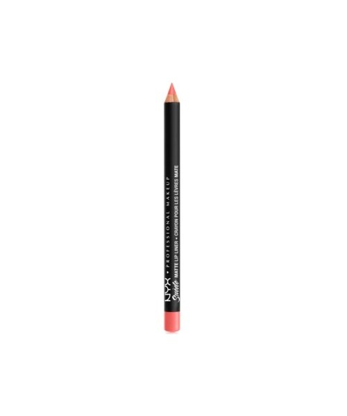 NYX（エヌワイエックス）の「Nyx Professional Makeup Suede Matte Lip Liner（ファンデーション・レディース・Run The World (vivid purple with pink)/Dainty Daze (soft pink)/Prune (sangria purple)/Little Denim Dress (electric blue)/Violet Smoke (pastel grey purple)/London (deep sand tan)/Life's A Beach (coral)/Sweet Tooth (fuchsia)/Alien (black)/STFU (magenta)/Sao Paulo (bubblegum pink)/Copenhagen (deep warm berry)/Maison (light ash brown)/Milan (punch pink)/Spicy (true red)/Oh, Put It On (deep dark purple)/Ace (blue with grey)/Brunch Me (light dusty rose)/Downtown Beauty (true brown)/Soft-Spoken (ash rose)/Los Angeles (deep red brown with yellow)/Moonwalk (greige)/Aria (warm violet)/Orange County (bright orange)/Tea & Cookies (deep pale pink)/Cherry Skies (deep berry)/Subversive Socialite (deep purple with/Club Hopper (deep purple mauve)/Girl, Bye (berry)/Free Spirit (med nude with pink)/Leon (honey brown)）」の7枚目の写真