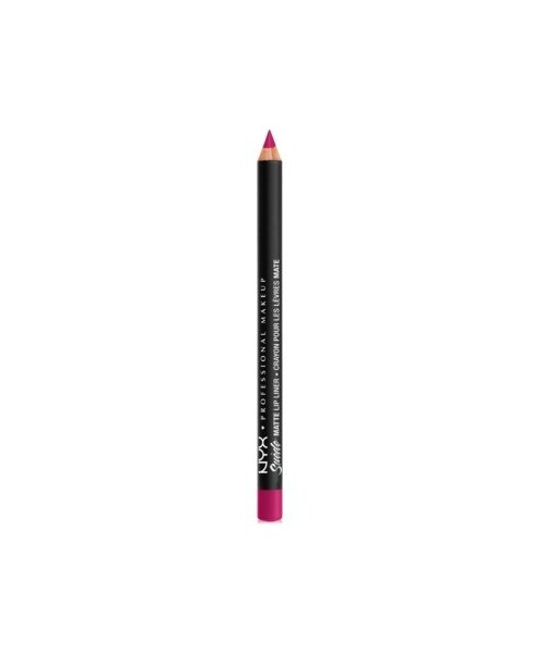 NYX（エヌワイエックス）の「Nyx Professional Makeup Suede Matte Lip Liner（ファンデーション・レディース・Run The World (vivid purple with pink)/Dainty Daze (soft pink)/Prune (sangria purple)/Little Denim Dress (electric blue)/Violet Smoke (pastel grey purple)/London (deep sand tan)/Life's A Beach (coral)/Sweet Tooth (fuchsia)/Alien (black)/STFU (magenta)/Sao Paulo (bubblegum pink)/Copenhagen (deep warm berry)/Maison (light ash brown)/Milan (punch pink)/Spicy (true red)/Oh, Put It On (deep dark purple)/Ace (blue with grey)/Brunch Me (light dusty rose)/Downtown Beauty (true brown)/Soft-Spoken (ash rose)/Los Angeles (deep red brown with yellow)/Moonwalk (greige)/Aria (warm violet)/Orange County (bright orange)/Tea & Cookies (deep pale pink)/Cherry Skies (deep berry)/Subversive Socialite (deep purple with/Club Hopper (deep purple mauve)/Girl, Bye (berry)/Free Spirit (med nude with pink)/Leon (honey brown)）」の8枚目の写真