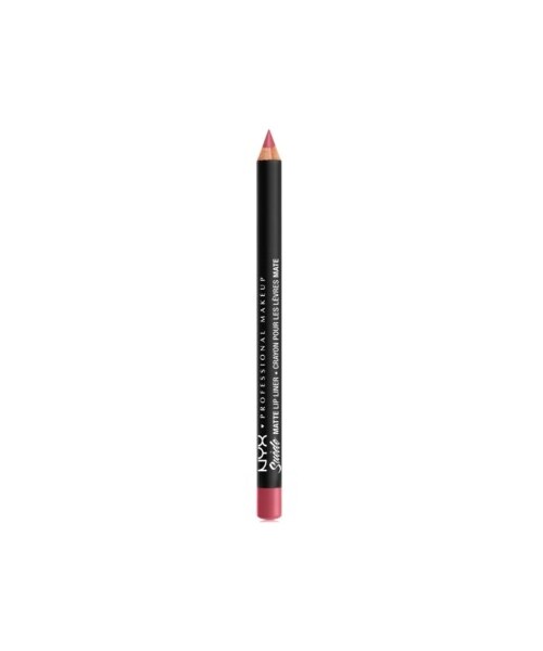 NYX（エヌワイエックス）の「Nyx Professional Makeup Suede Matte Lip Liner（ファンデーション・レディース・Run The World (vivid purple with pink)/Dainty Daze (soft pink)/Prune (sangria purple)/Little Denim Dress (electric blue)/Violet Smoke (pastel grey purple)/London (deep sand tan)/Life's A Beach (coral)/Sweet Tooth (fuchsia)/Alien (black)/STFU (magenta)/Sao Paulo (bubblegum pink)/Copenhagen (deep warm berry)/Maison (light ash brown)/Milan (punch pink)/Spicy (true red)/Oh, Put It On (deep dark purple)/Ace (blue with grey)/Brunch Me (light dusty rose)/Downtown Beauty (true brown)/Soft-Spoken (ash rose)/Los Angeles (deep red brown with yellow)/Moonwalk (greige)/Aria (warm violet)/Orange County (bright orange)/Tea & Cookies (deep pale pink)/Cherry Skies (deep berry)/Subversive Socialite (deep purple with/Club Hopper (deep purple mauve)/Girl, Bye (berry)/Free Spirit (med nude with pink)/Leon (honey brown)）」の11枚目の写真