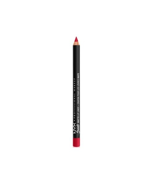 NYX（エヌワイエックス）の「Nyx Professional Makeup Suede Matte Lip Liner（ファンデーション・レディース・Run The World (vivid purple with pink)/Dainty Daze (soft pink)/Prune (sangria purple)/Little Denim Dress (electric blue)/Violet Smoke (pastel grey purple)/London (deep sand tan)/Life's A Beach (coral)/Sweet Tooth (fuchsia)/Alien (black)/STFU (magenta)/Sao Paulo (bubblegum pink)/Copenhagen (deep warm berry)/Maison (light ash brown)/Milan (punch pink)/Spicy (true red)/Oh, Put It On (deep dark purple)/Ace (blue with grey)/Brunch Me (light dusty rose)/Downtown Beauty (true brown)/Soft-Spoken (ash rose)/Los Angeles (deep red brown with yellow)/Moonwalk (greige)/Aria (warm violet)/Orange County (bright orange)/Tea & Cookies (deep pale pink)/Cherry Skies (deep berry)/Subversive Socialite (deep purple with/Club Hopper (deep purple mauve)/Girl, Bye (berry)/Free Spirit (med nude with pink)/Leon (honey brown)）」の15枚目の写真