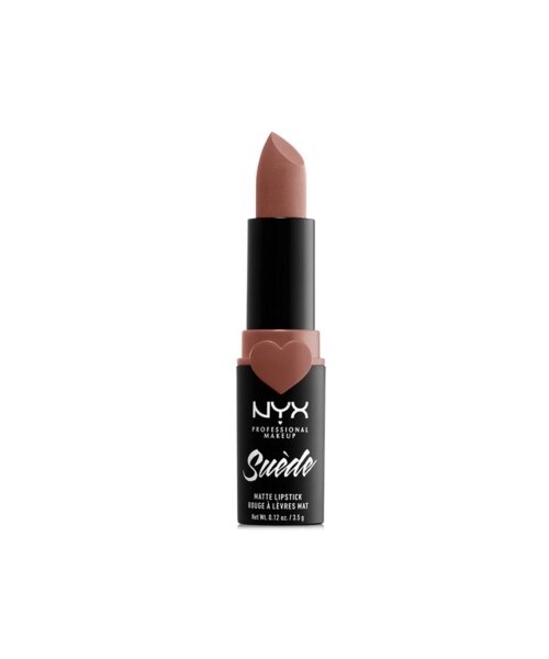 NYX（エヌワイエックス）の「Nyx Professional Makeup Suede Matte Lipstick（ファンデーション・レディース・Moonwalk (grey beige)/Ace (blue with grey)/Cold Brew (true brown)/Clinger (hot pink)/Dainty Daze (soft pink)/Spicy (true red)/Brunch Me (light dusty rose)/STFU (magenta)/Sweet Tooth (fuchsia)/Girl, Bye (berry)）」の5枚目の写真