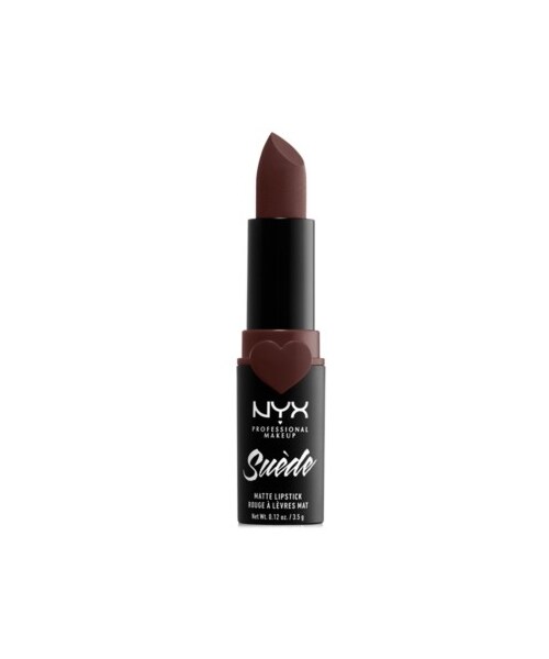 NYX（エヌワイエックス）の「Nyx Professional Makeup Suede Matte Lipstick（ファンデーション・レディース・Moonwalk (grey beige)/Ace (blue with grey)/Cold Brew (true brown)/Clinger (hot pink)/Dainty Daze (soft pink)/Spicy (true red)/Brunch Me (light dusty rose)/STFU (magenta)/Sweet Tooth (fuchsia)/Girl, Bye (berry)）」の3枚目の写真