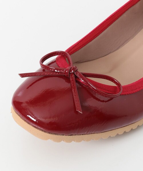 me（ミイ）の「me Enamel Leather Ballerina（その他・レディース・ベージュ/ブラック/レッド・22/22.5/23/23.5/24/24.5）」の20枚目の写真