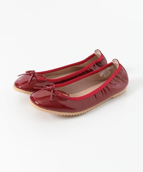 me（ミイ）の「me Enamel Leather Ballerina（その他・レディース・ベージュ/ブラック/レッド・22/22.5/23/23.5/24/24.5）」の13枚目の写真