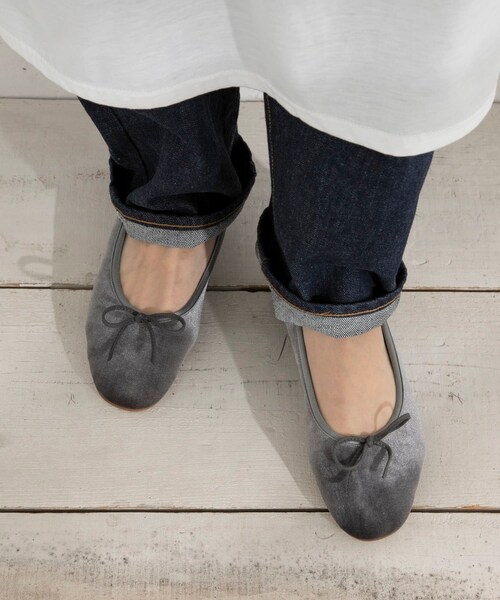 me（ミイ）の「me Low Heel Ballerina（その他・レディース・グレー/ブラック/ブラウン/グリーン/ワイン・22/22.5/23/23.5/24/24.5）」の7枚目の写真