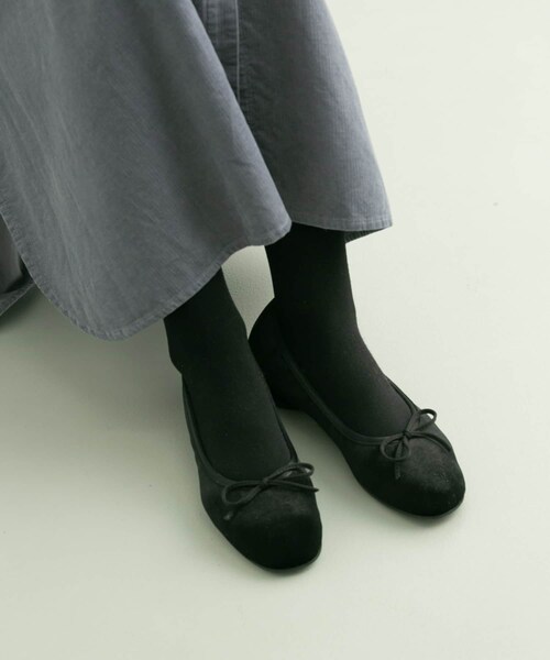 me（ミイ）の「me Low Heel Ballerina（その他・レディース・グレー/ブラック/ブラウン/グリーン/ワイン・22/22.5/23/23.5/24/24.5）」の6枚目の写真