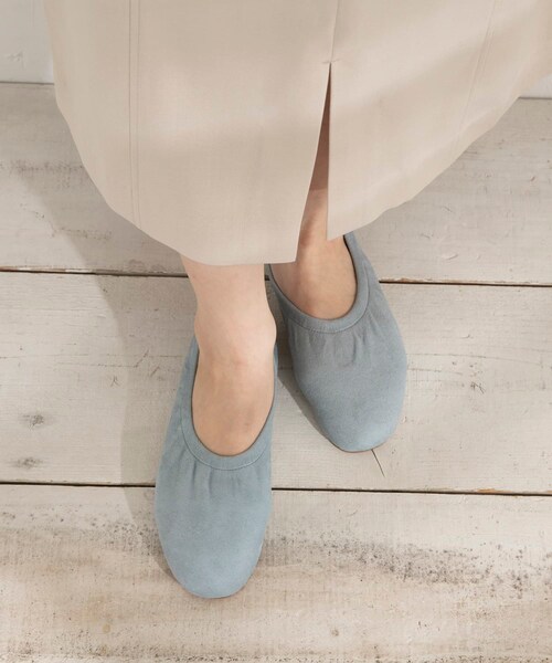 me（ミイ）の「me Soft Leather Ballerina（その他・レディース・ライトブルー/ブラック/ブラウン/ベージュ・22/22.5/23/23.5/24/24.5）」の6枚目の写真