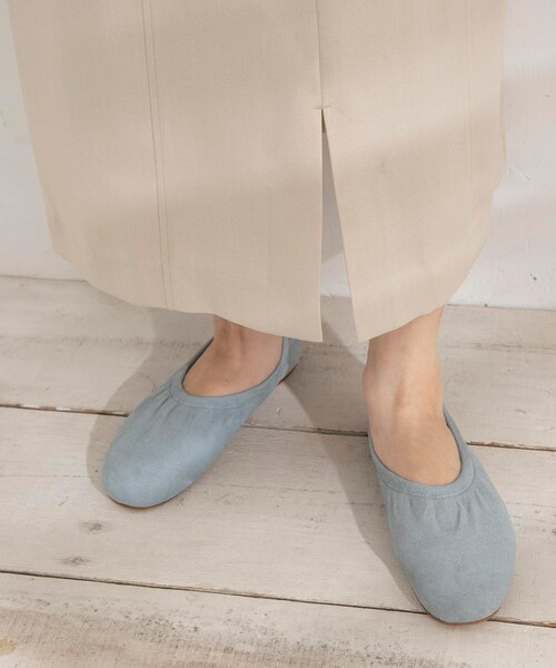 me（ミイ）の「me Soft Leather Ballerina（その他・レディース・ライトブルー/ブラック/ブラウン/ベージュ・22/22.5/23/23.5/24/24.5）」の7枚目の写真