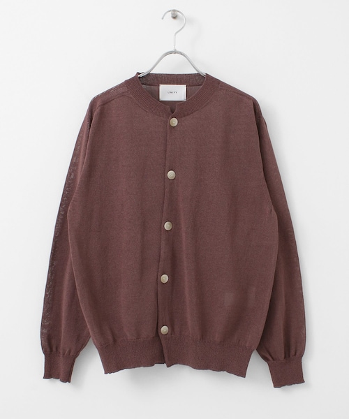 unify(ユニファイ)の「UNIFY Crew Neck Knit Cardigan(その他・レディース・SAX BLUE/BROWN/BLACK・one)」の9枚目の写真