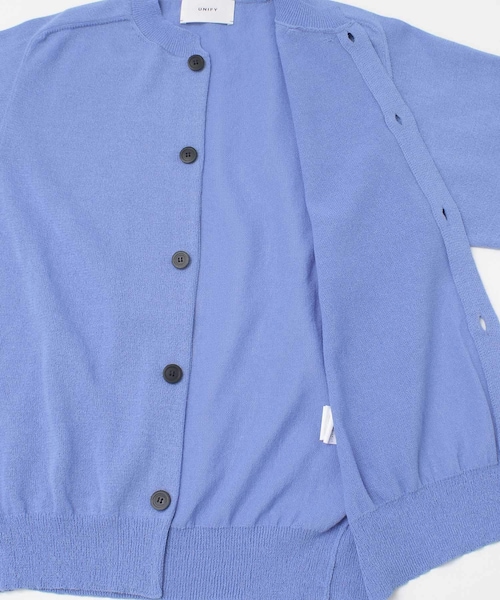 unify(ユニファイ)の「UNIFY Crew Neck Knit Cardigan(その他・レディース・SAX BLUE/BROWN/BLACK・one)」の13枚目の写真