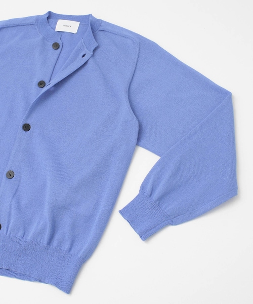 unify(ユニファイ)の「UNIFY Crew Neck Knit Cardigan(その他・レディース・SAX BLUE/BROWN/BLACK・one)」の12枚目の写真