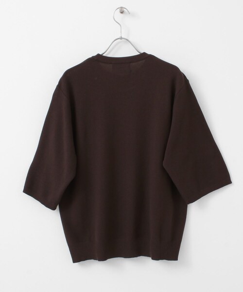 unify(ユニファイ)の「UNIFY Cotton Silk Knit T-shirts(その他・レディース・OFF WHITE/BROWN/BLACK・one)」の8枚目の写真
