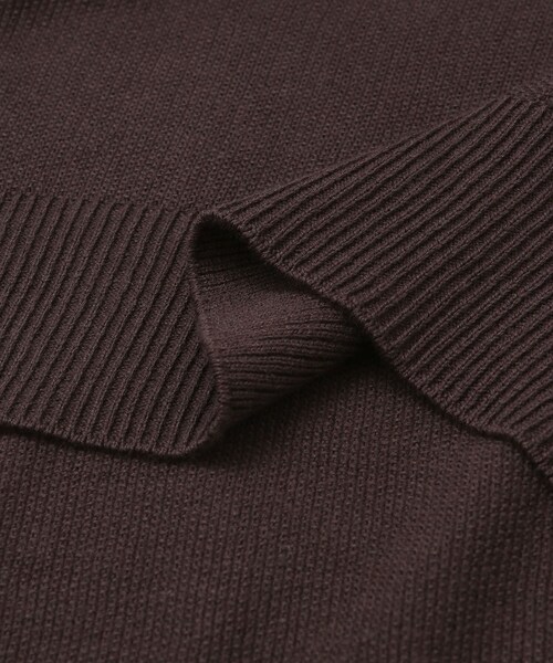 unify(ユニファイ)の「UNIFY Cotton Silk Knit T-shirts(その他・レディース・OFF WHITE/BROWN/BLACK・one)」の9枚目の写真