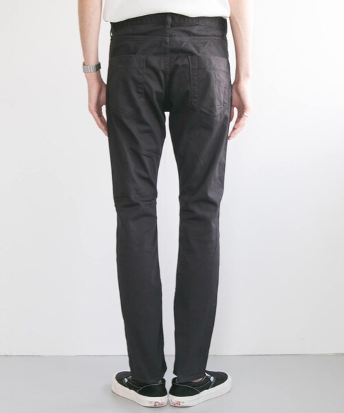 japan made slim trousers