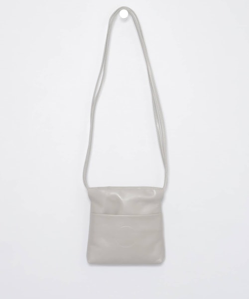 COSMIC WONDER Leather drawstring bag