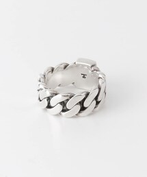 TOM WOOD（トムウッド）の「TOM WOOD Chain Ring Thick Spinel