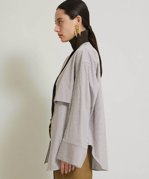 CINOH（チノ）の「別注Vネックシャツ 21WBL501（その他・レディース・MULTI）」の5枚目の写真