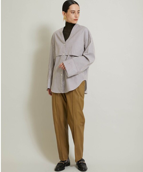 CINOH（チノ）の「別注Vネックシャツ 21WBL501（その他・レディース・MULTI）」の3枚目の写真