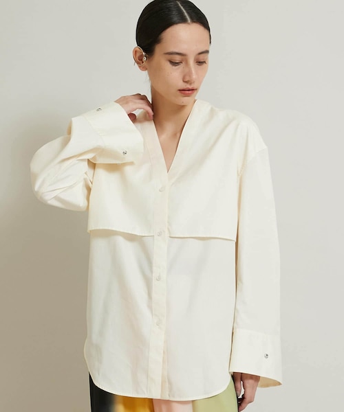 CINOH（チノ）の「リングドットシャツ (21SST002)（）」 - WEAR