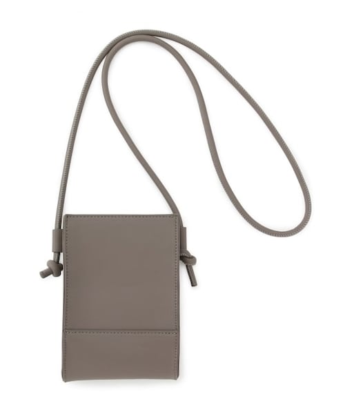 JUNRED（ジュンレッド）の「シンセティックミニショルダーバッグ（バッグ・メンズ・ブラック/グレー・F）」の2枚目の写真