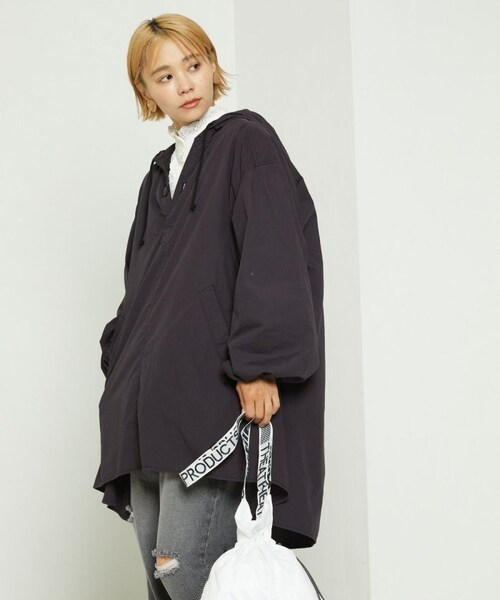 FREAK'S STORE ビッグシルエット ショートスノーパーカー【S】 FREAK'S STORE ビッグシルエット ショートスノーパーカー【S