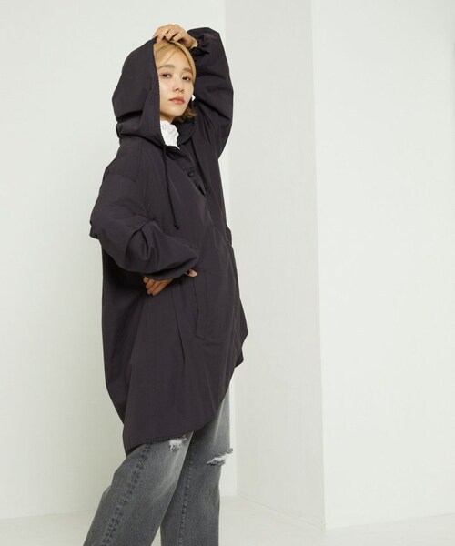 FREAK'S STORE ビッグシルエット ショートスノーパーカー【S】 FREAK'S STORE ビッグシルエット ショートスノーパーカー【S