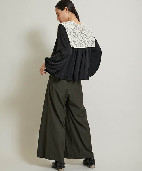 LOKITHO(ロキト)の「レースカラーブラウス DL3-SH6(その他・レディース・BLACK・1)」の4枚目の写真