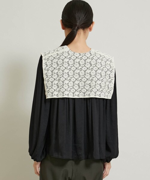 LOKITHO(ロキト)の「レースカラーブラウス DL3-SH6(その他・レディース・BLACK・1)」の7枚目の写真