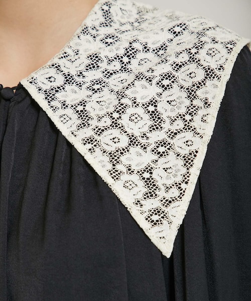 LOKITHO(ロキト)の「レースカラーブラウス DL3-SH6(その他・レディース・BLACK・1)」の13枚目の写真