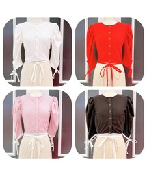 lilLilly | マルチリボンカーディガン(トップス)